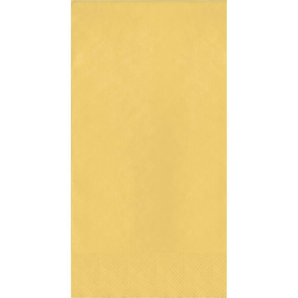 Bulk 400ct Soft Yellow 2Ply Dinner Napkin 