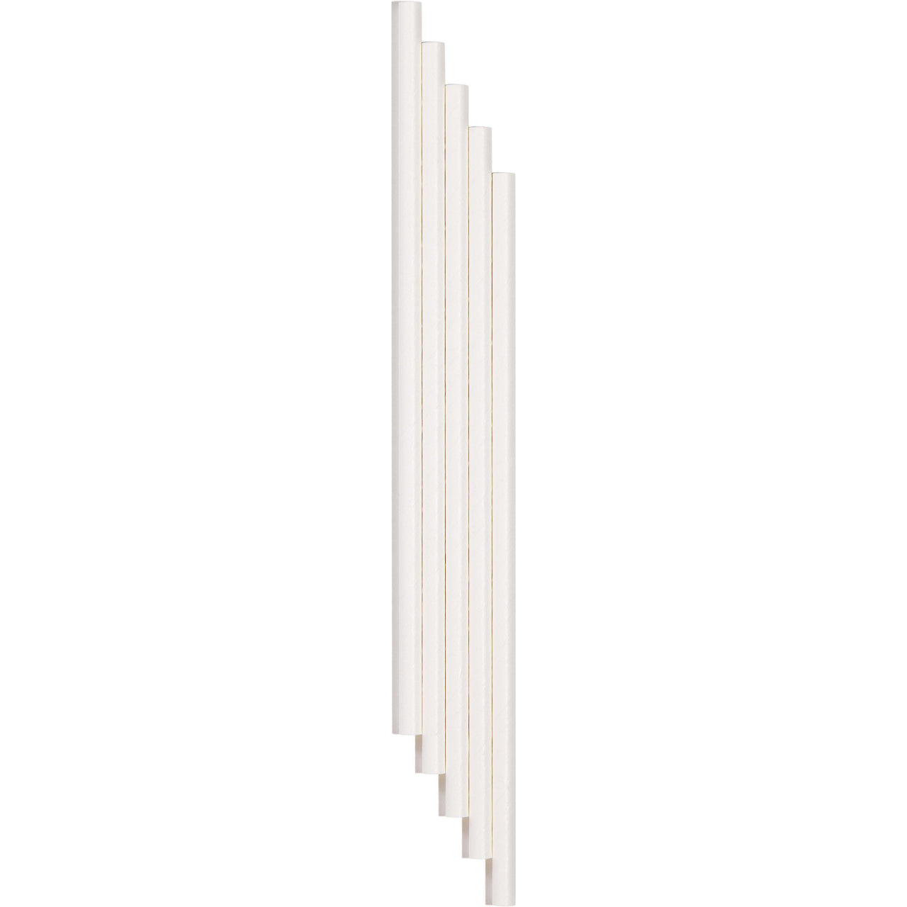 600ct Bulk White 7.75" Paper Straws