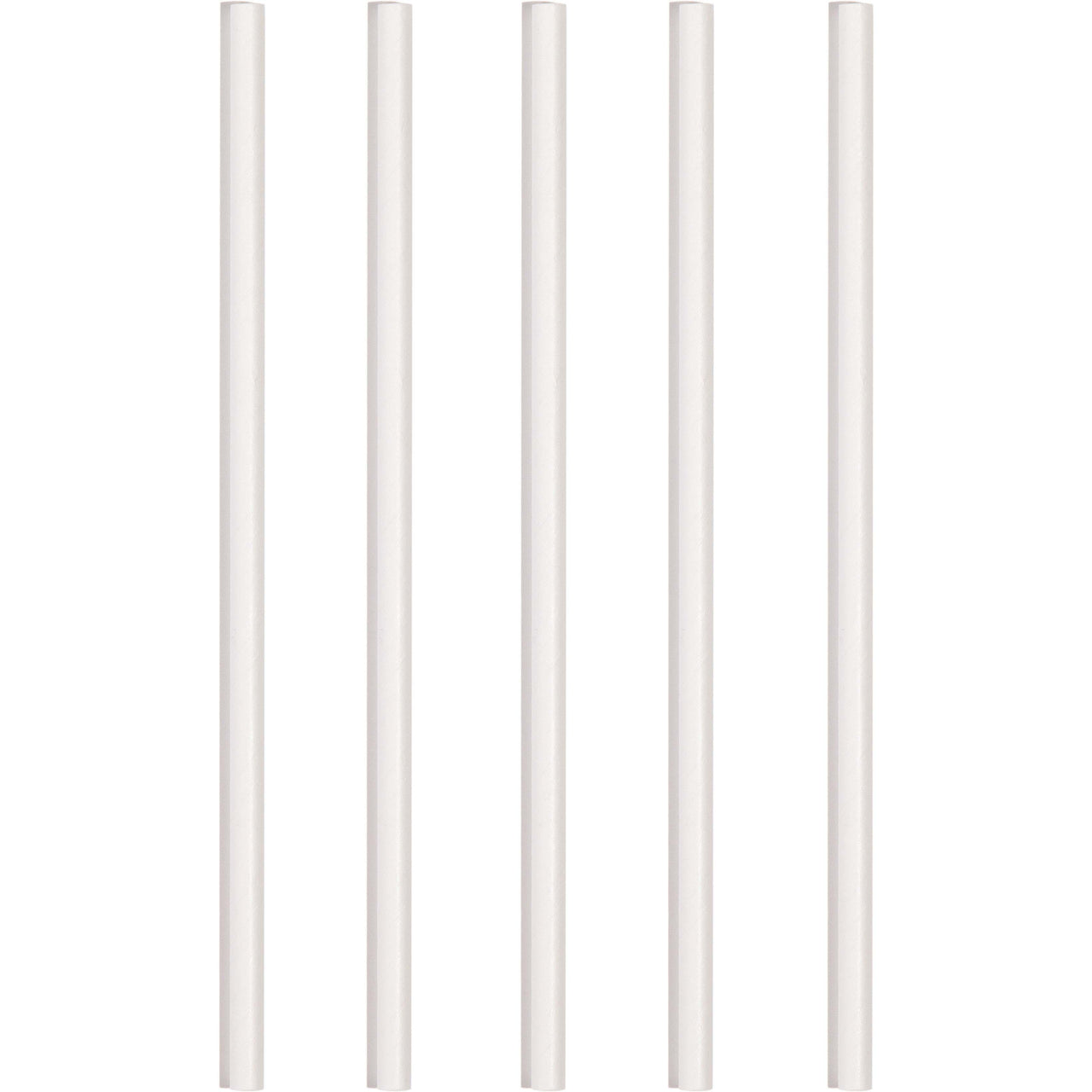 600ct Bulk White 7.75" Paper Straws
