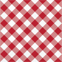 192ct Bulk Classic Gingham Luncheon Napkin