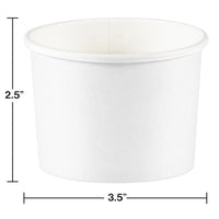 96ct Bulk White Treat Cups