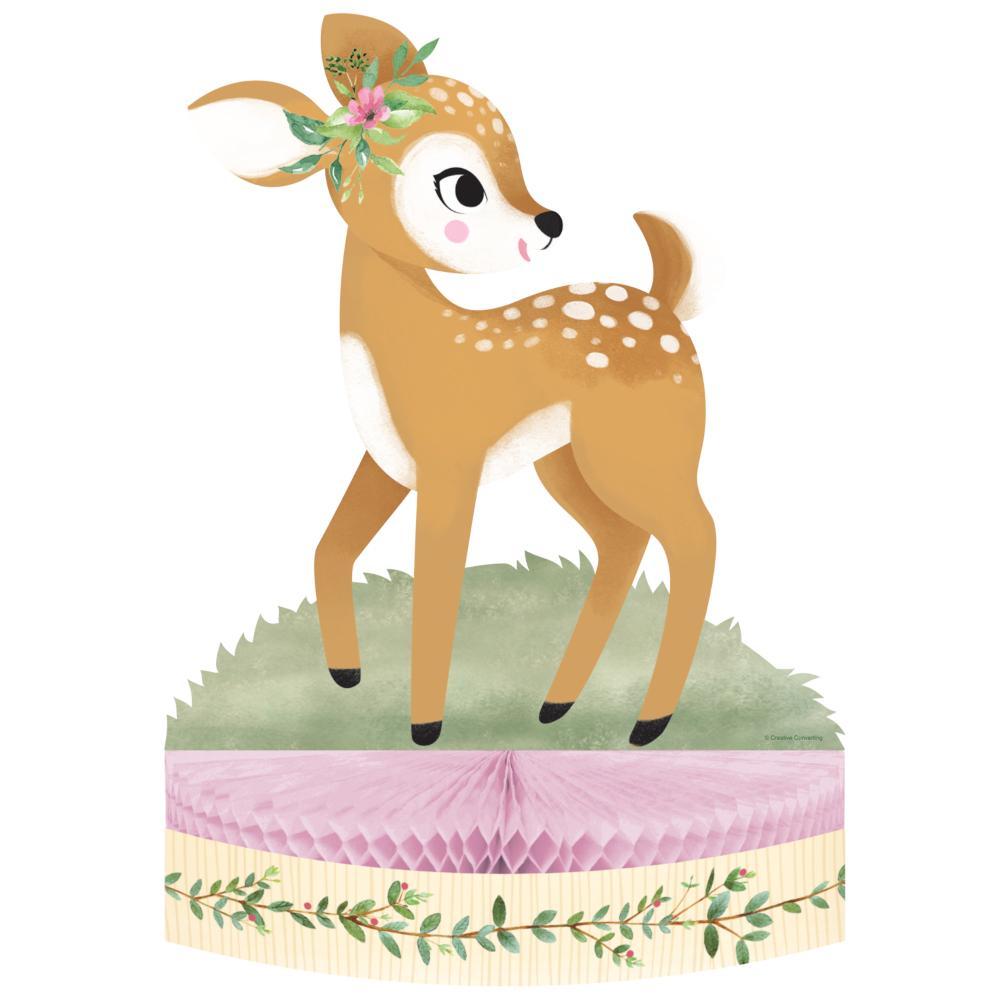 6ct Bulk Little Deer Birthday Centerpieces