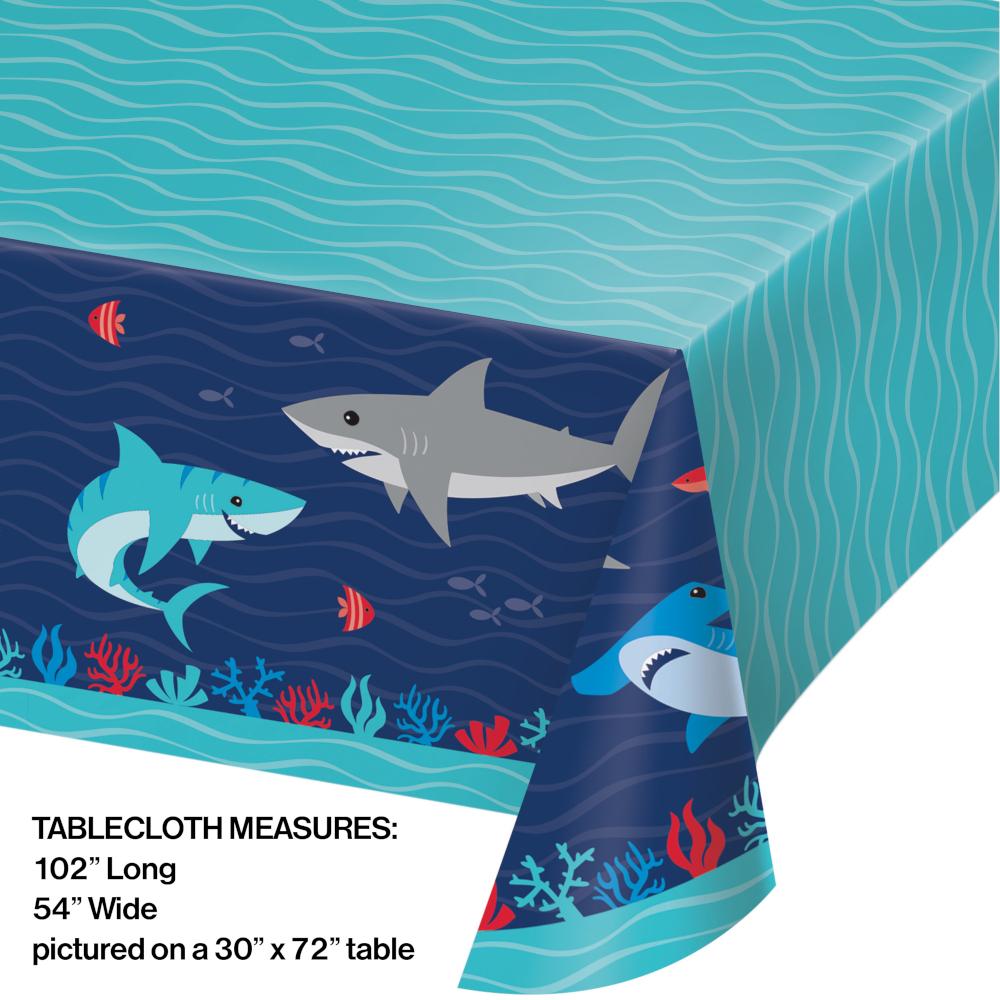 6ct Bulk Shark Party Paper Table Covers