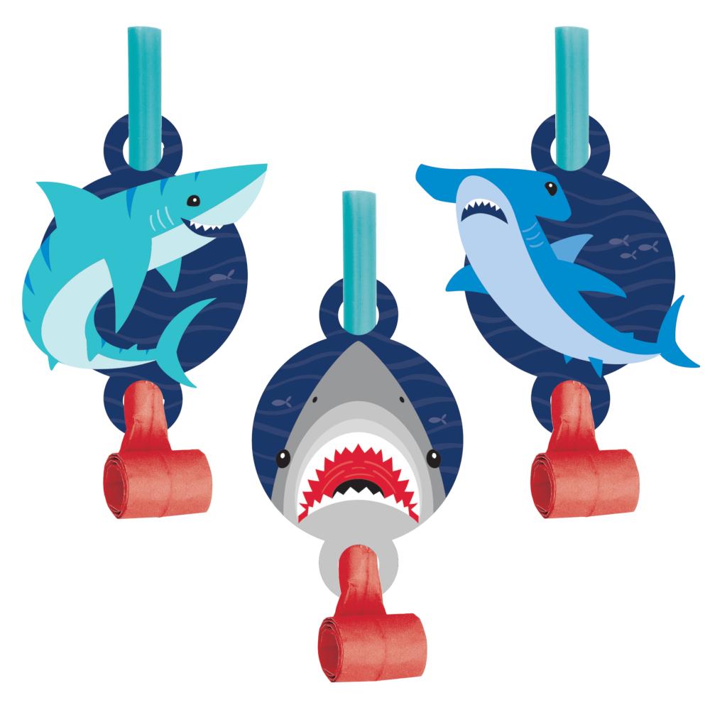 48ct Bulk Shark Party Blowers