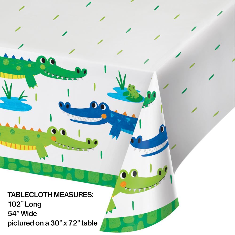 6ct Bulk Alligator Birthday Party Paper Table Covers