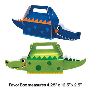 24ct Bulk Alligator Birthday Party Favor Boxes