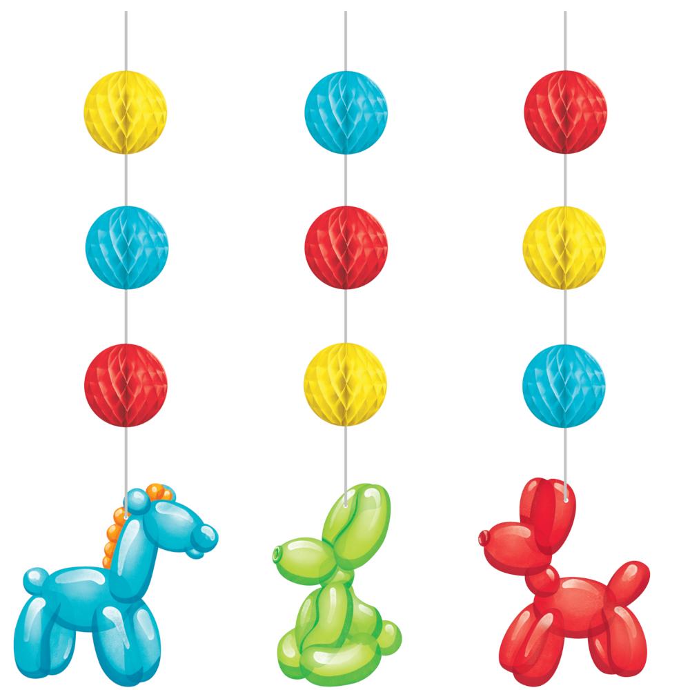 36ct Bulk Party Balloon Animal Hanging Decorations by Creative Converting