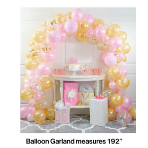 6 Kits Bulk Princess-Worthy Pink and Gold Balloon Arch Kits