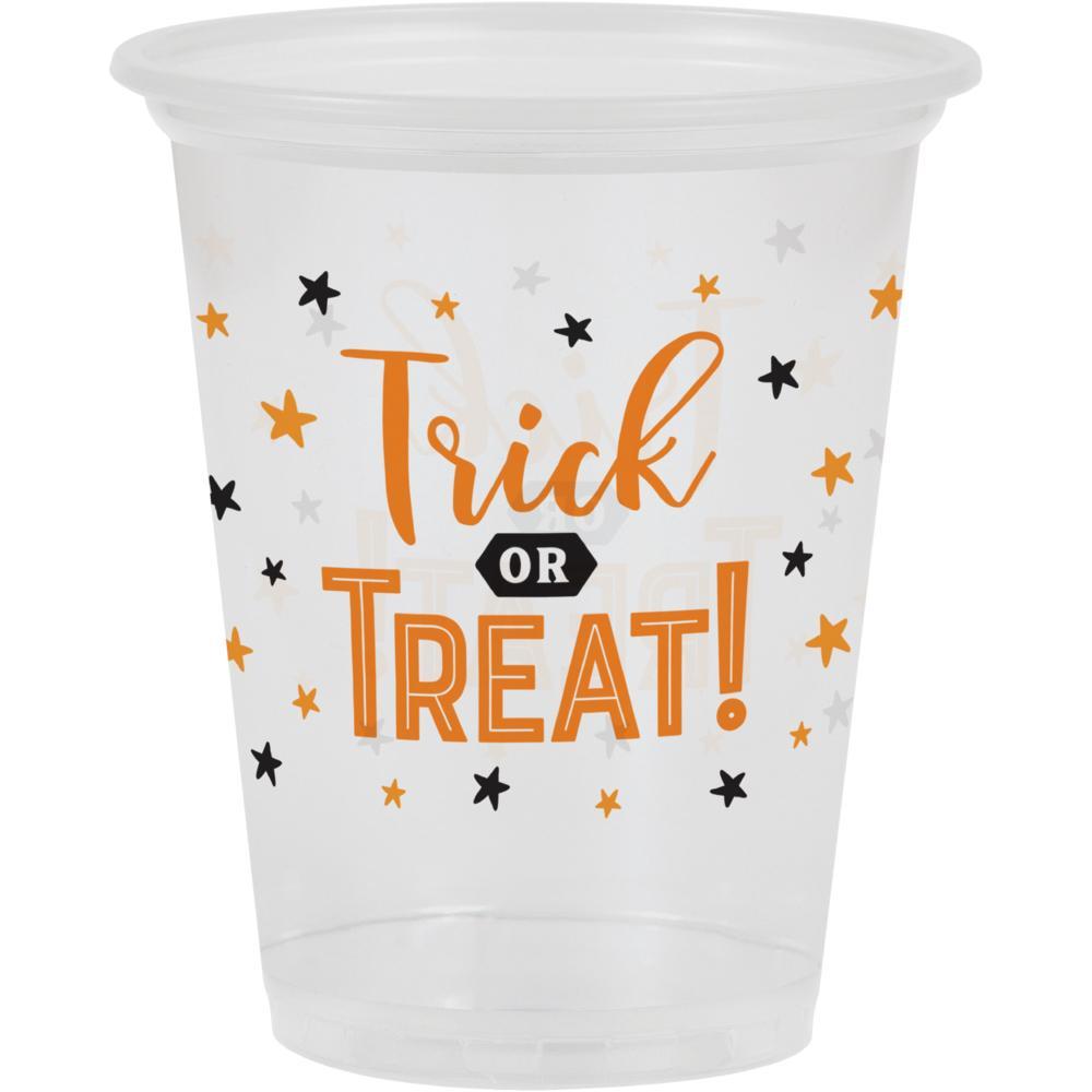96ct Bulk Trick or Treat Halloween Plastic Cups