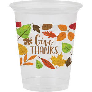 96ct Bulk Give Thanks Plastic Cups