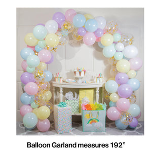 Pastel Balloon Garland Kit (112/Pkg) by Creative Converting