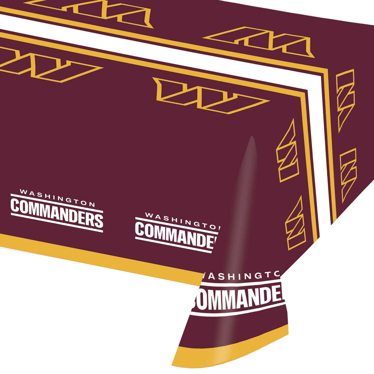 Bulk Case of Washington Commanders Plastic Tablecover