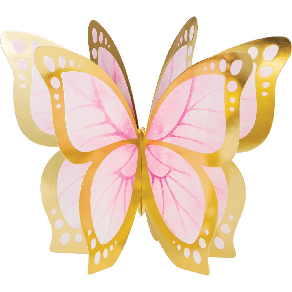 18ct Bulk Golden Butterfly Centerpieces