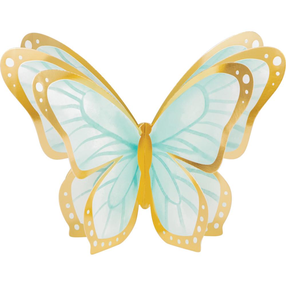 18ct Bulk Golden Butterfly Centerpieces