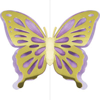 36ct Bulk Golden Butterfly Hanging Cutouts