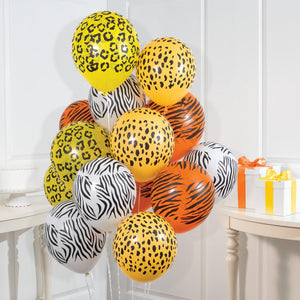 180ct Bulk Animal Print Balloons
