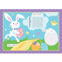 96ct Bulk Easter Activity Placemats