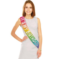 12ct Bulk It's My Birthday Party Sashes