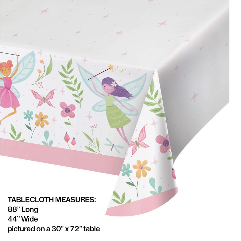 6ct Bulk Fairy Forest Paper Table Covers
