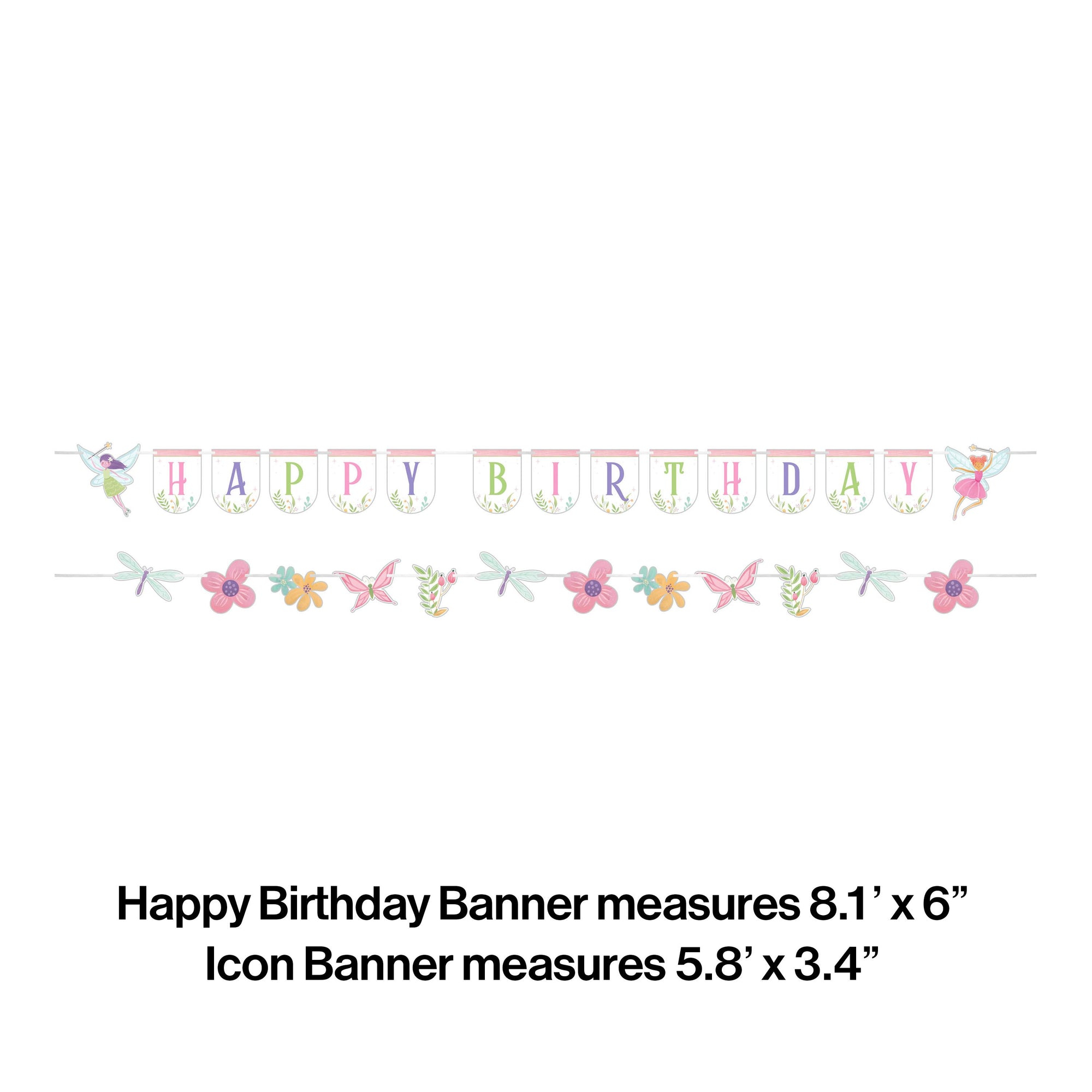 24ct Bulk Fairy Forest Banners