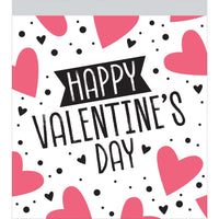 Bulk Case of Happy Valentine's Day Sandwich Bag with Zipper