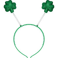 Bulk Case of St. Patrick's Day Plastic Headbands w/ Glitter