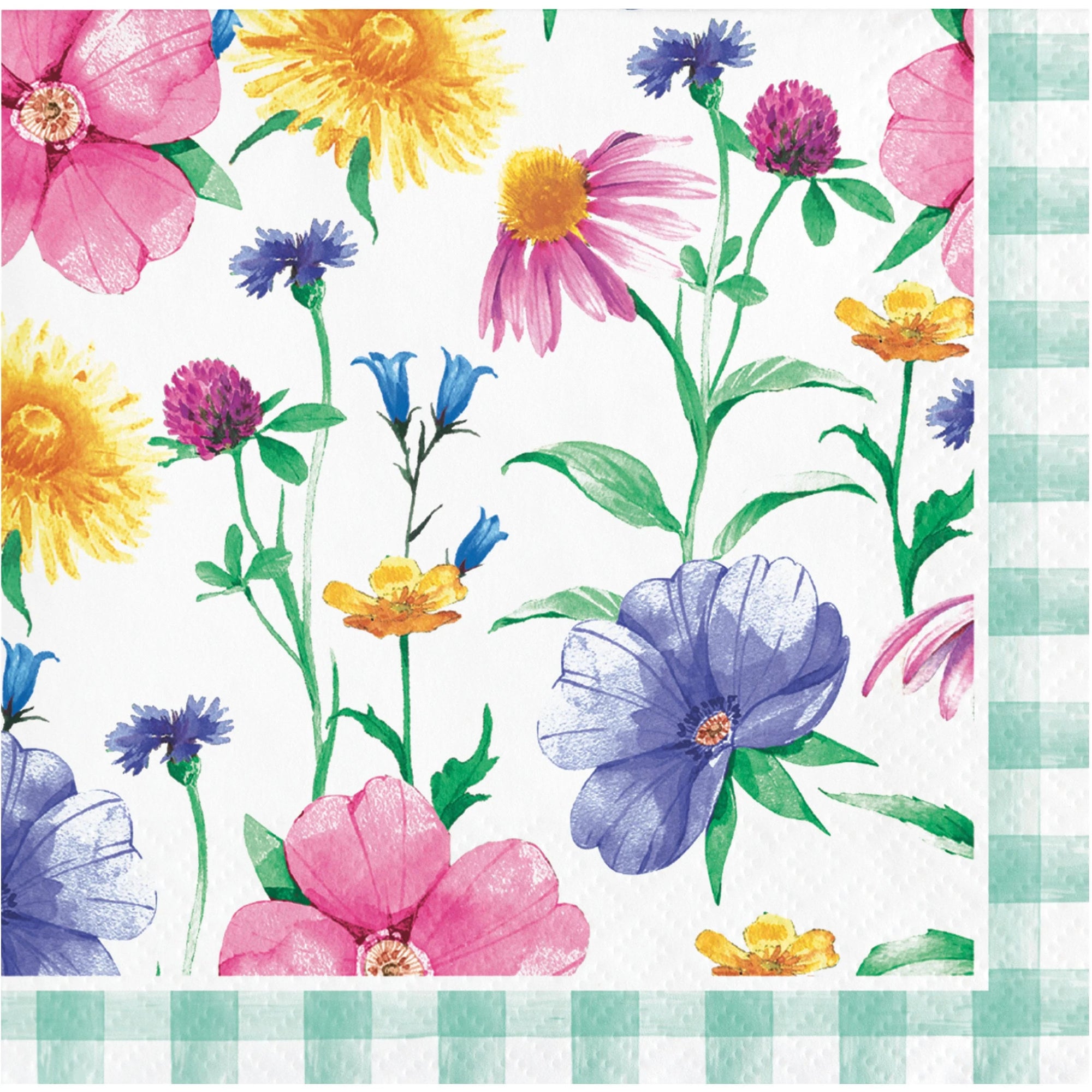 Bulk Case of Bunny and Blooms Beverage Napkin by Creative Converting