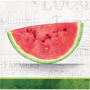 Bulk Case of Farm Fresh Watermelon Beverage Napkin