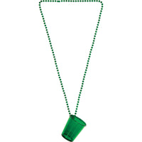 Bulk Case of St. Pats Necklace w/ Shot Glass Favor