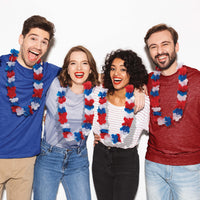 Bulk Case of Patriotic Lei Favor