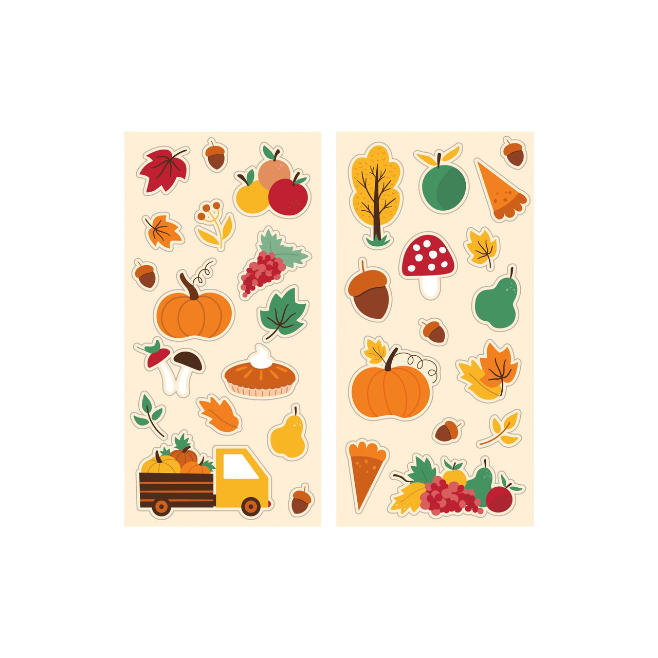 Bulk Case of Fall Stickers
