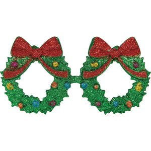 Bulk Case of Christmas Wreaths Christmas Glasses Favor