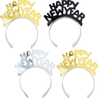 Bulk Case of Black Silver Gold New Year Wearables Kit for 4