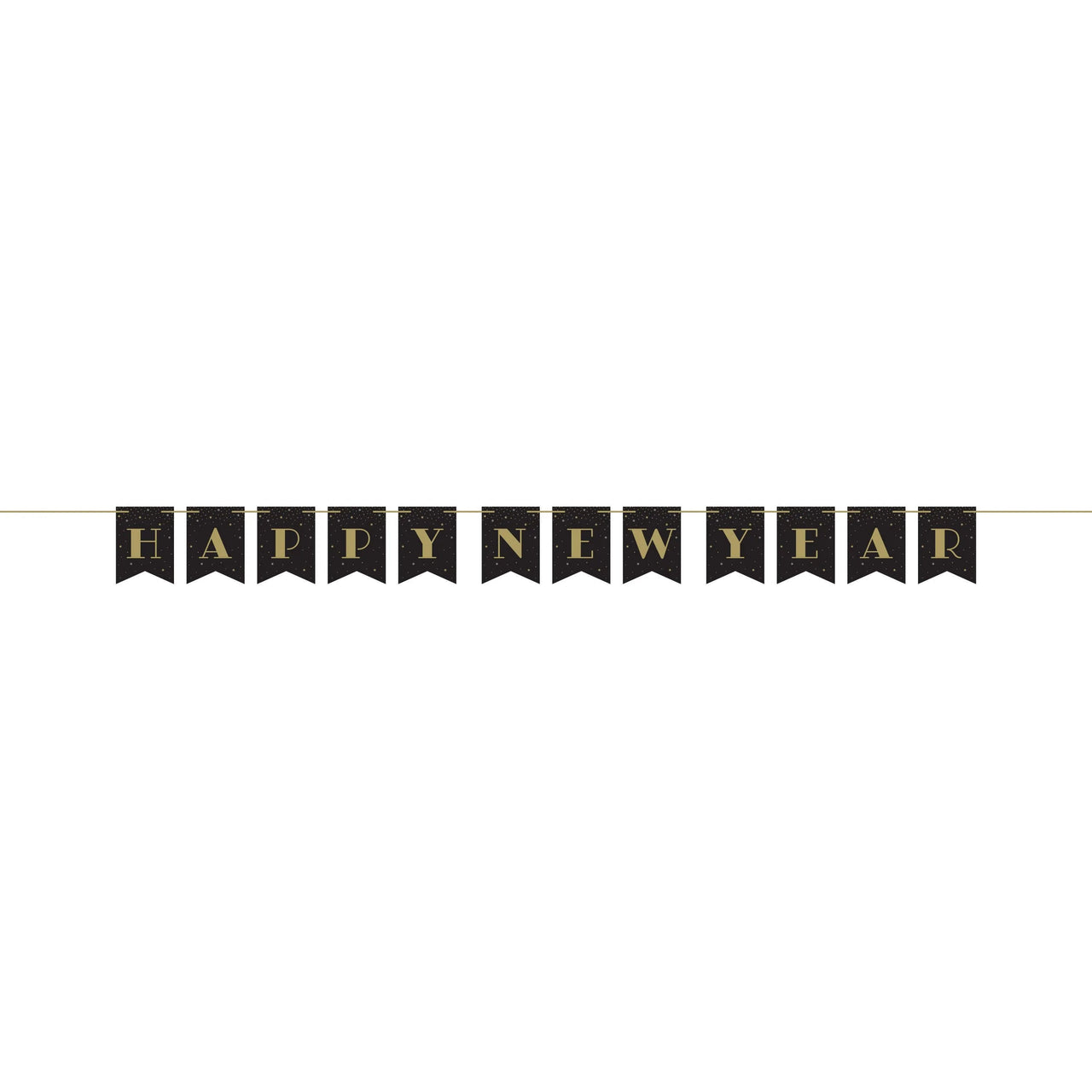 Bulk Case of New Years Ribbon Banner Shaped