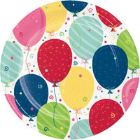 Bulk Case of Festive Fun 10ct Sturdy Style 8.75 Inch Dinner Plate