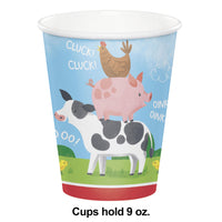 Bulk Case of Farm Animals Hot/Cold Cup 9oz.