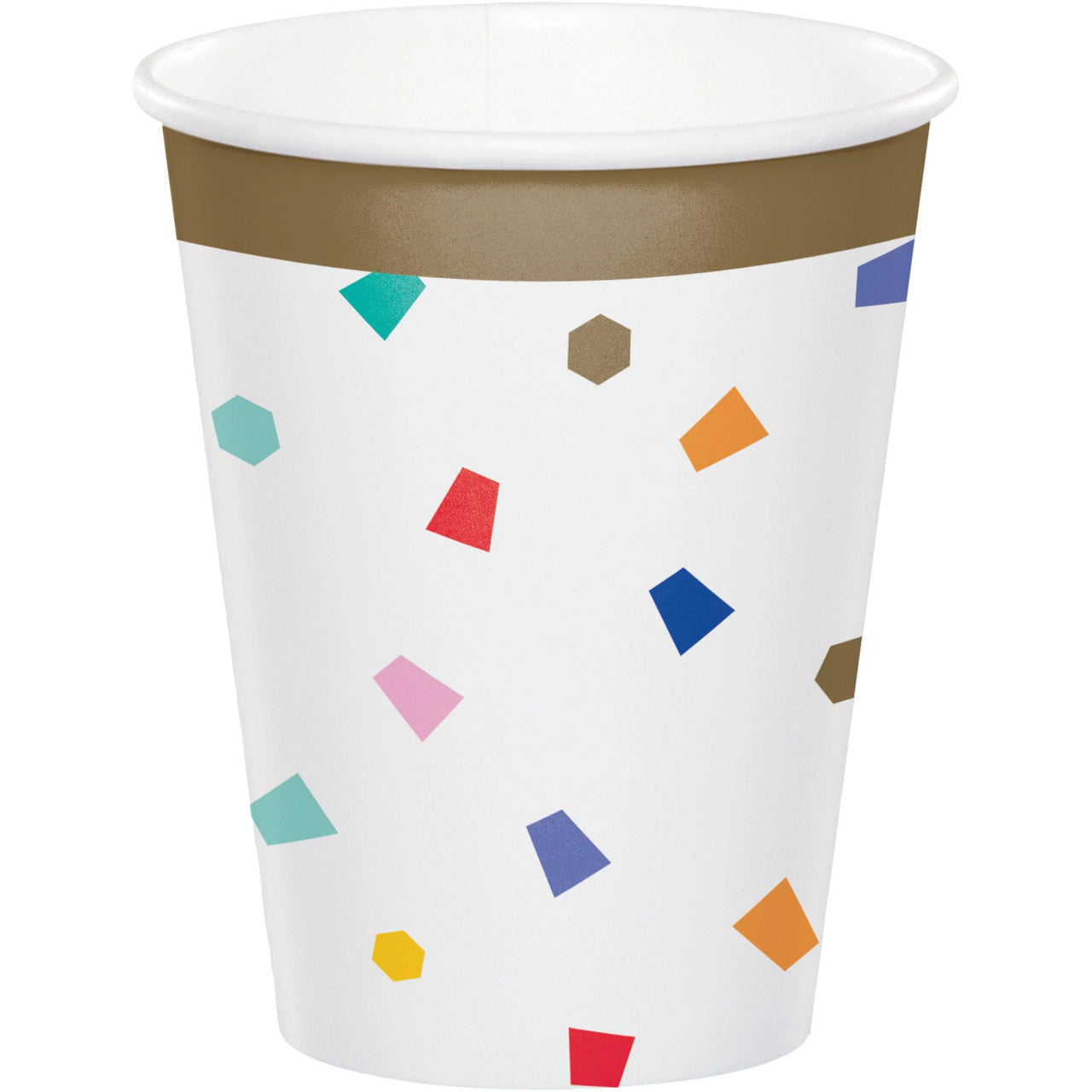 Bulk Case of Birthday Confetti Hot/Cold Cup 9oz.