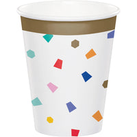 Bulk Case of Birthday Confetti Hot/Cold Cup 9oz.