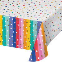 Bulk Case of Birthday Confetti Tablecover, Paper 54