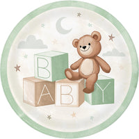 Bulk Case of Teddy Bear 8.75 Inch Dinner Plate