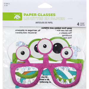 Bulk Case of Monsters Paper Glasses