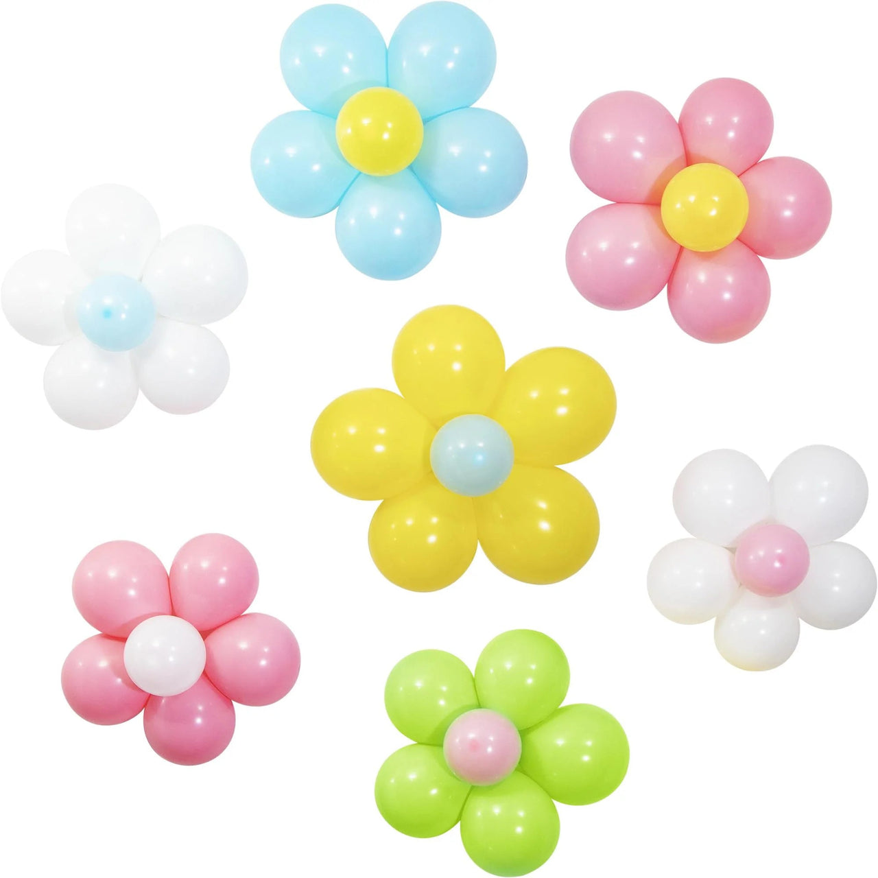 Bulk Case of Flower Power Balloon Wall Decoration Kit