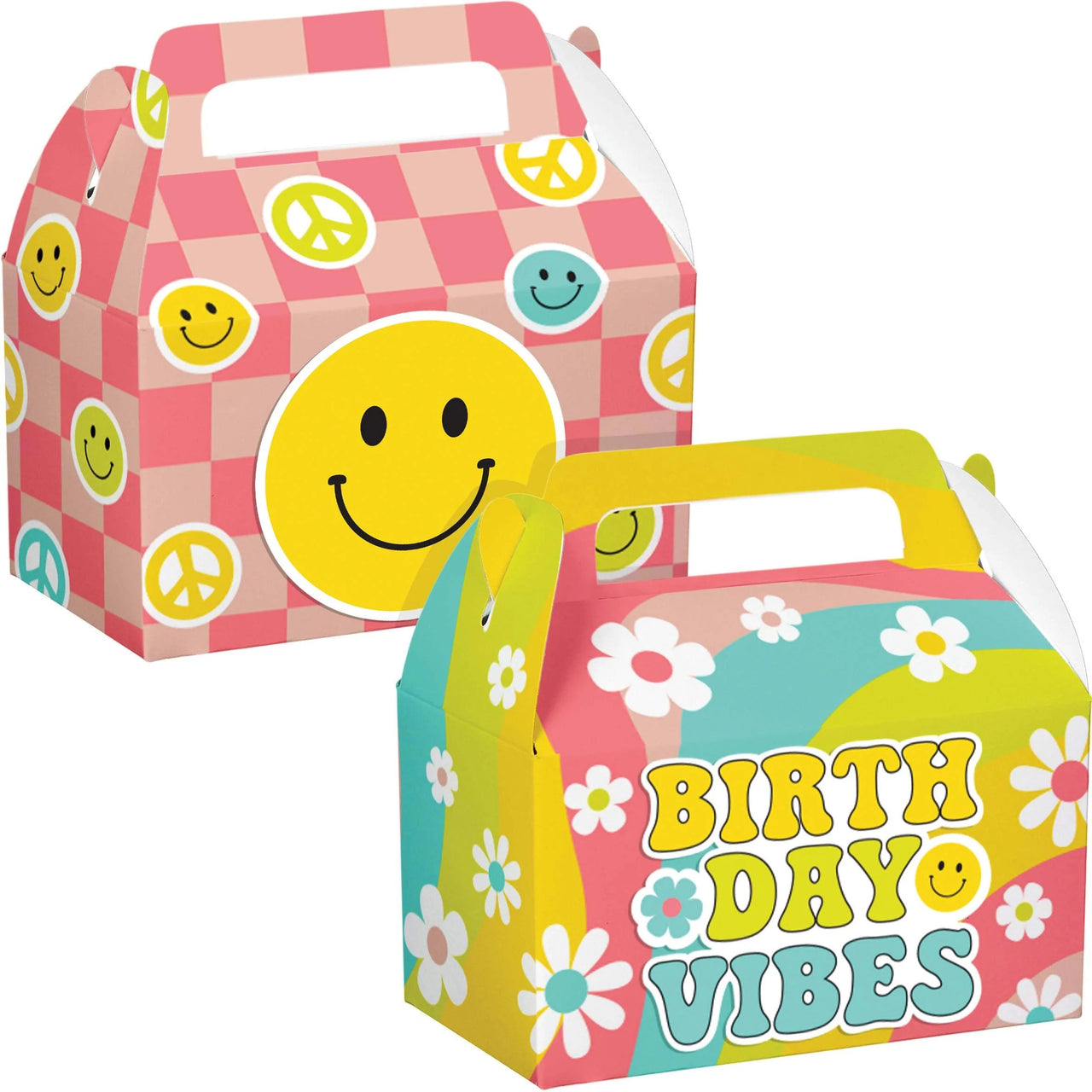 Bulk Case of Flower Power Treat Box w/ Dimensional Attachment