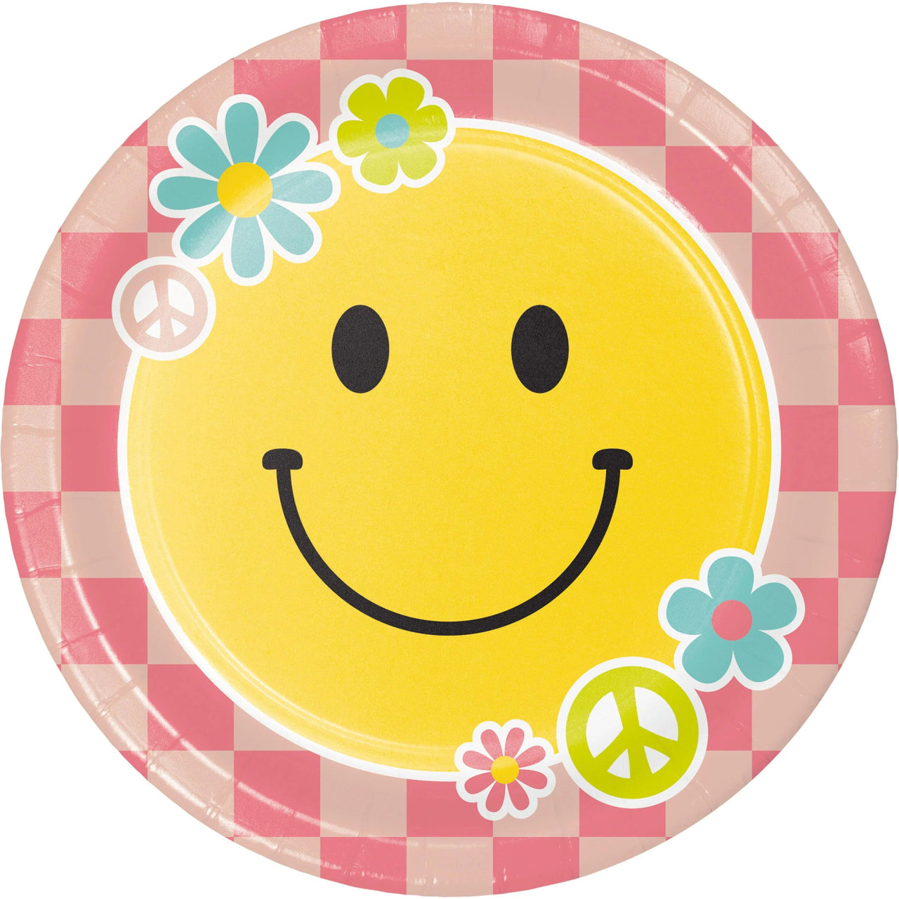 Bulk Case of Flower Power 8.75 Inch Dinner Plate