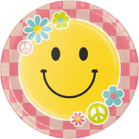 Bulk Case of Flower Power 8.75 Inch Dinner Plate