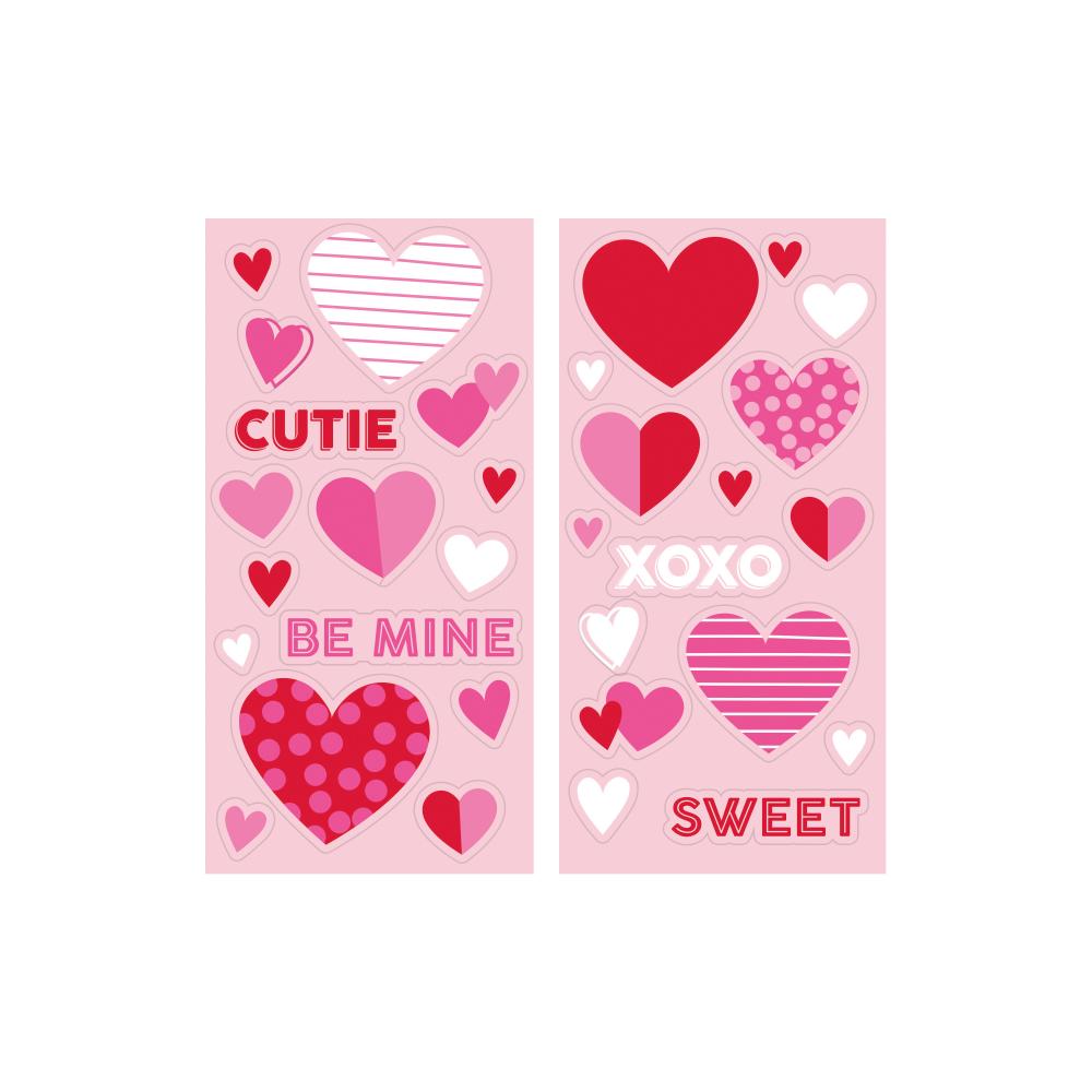 96ct Bulk Valentines Day Stickers