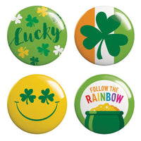 48ct Bulk St Patricks Day Wearable Buttons
