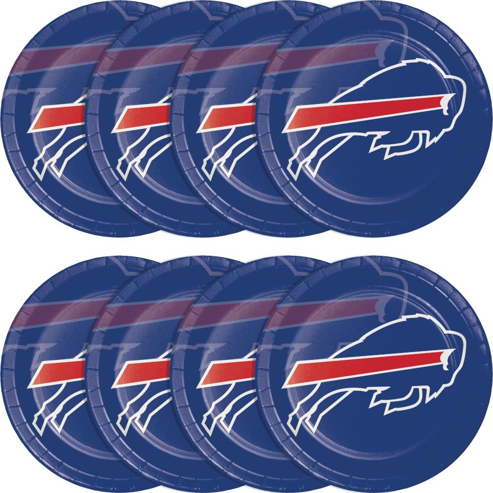 96ct Bulk Buffalo Bills Dinner Plates