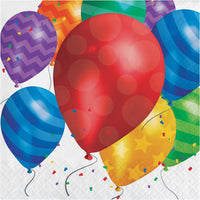 Balloon Blast Lunch Napkins (192/case)