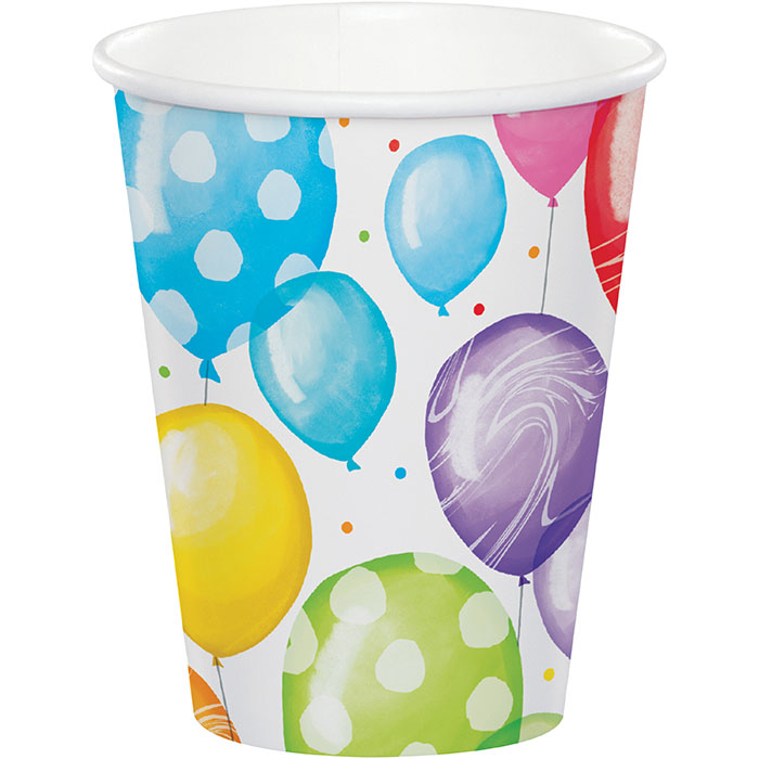 96ct Bulk Balloon Bash Paper Cups